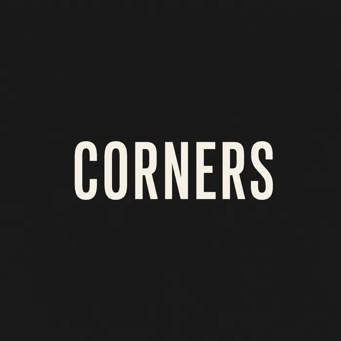 Graphic post reading CORNERS